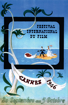 Affiche Cannes 1946