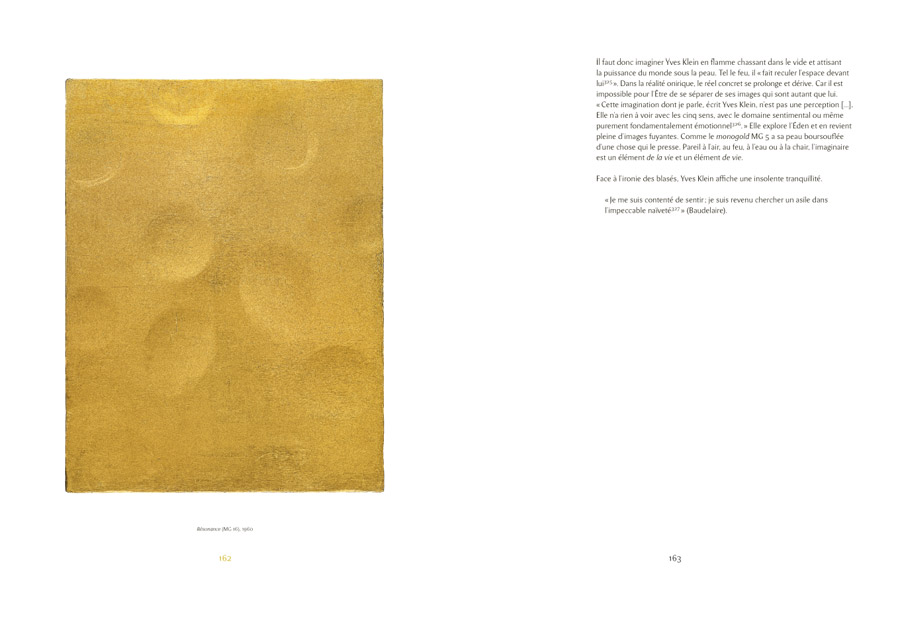 Yves Klein - Embrasure - pages 162 et 163